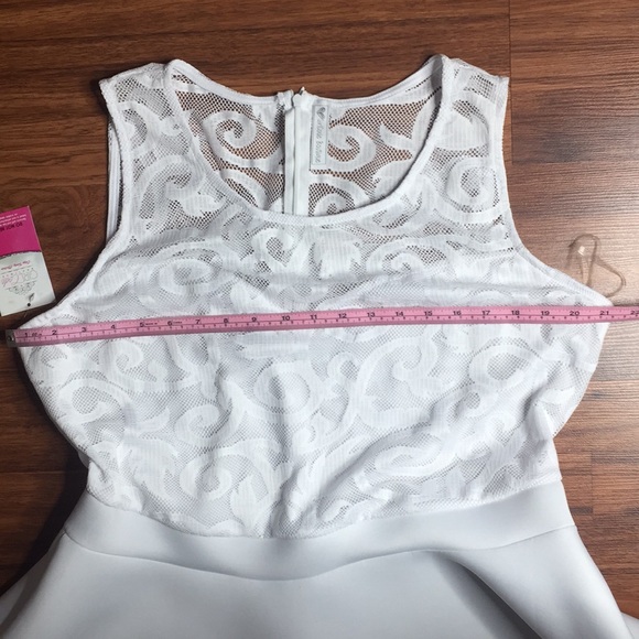 SOLD LOCAL -  NWT Lace Top A-Line Dress - Picture 6 of 8